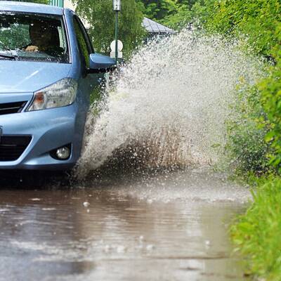 Hochwasser in Bad Aussee