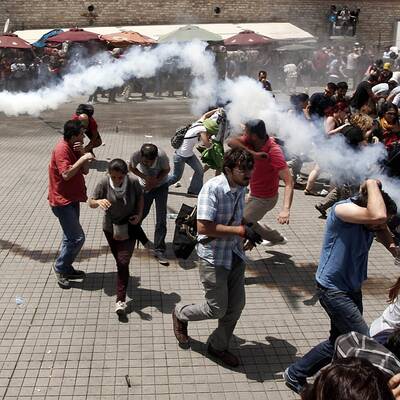 Umweltschutz-Demo eskalierte