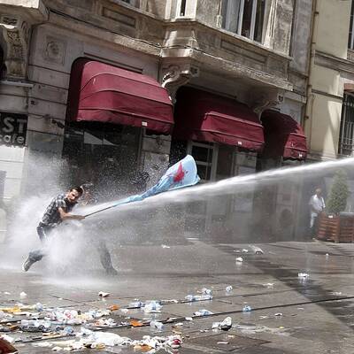 Umweltschutz-Demo eskalierte