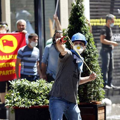 Umweltschutz-Demo eskalierte