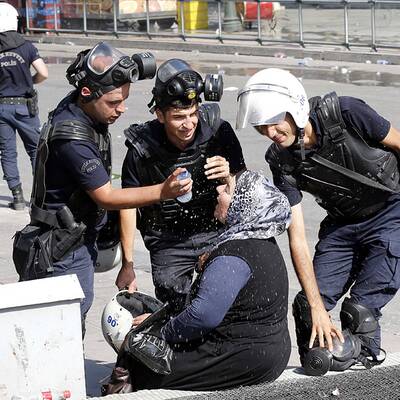 Umweltschutz-Demo eskalierte