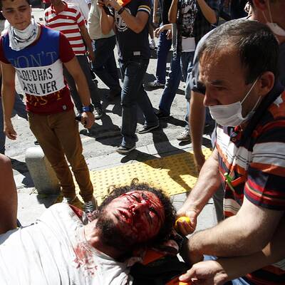 Umweltschutz-Demo eskalierte