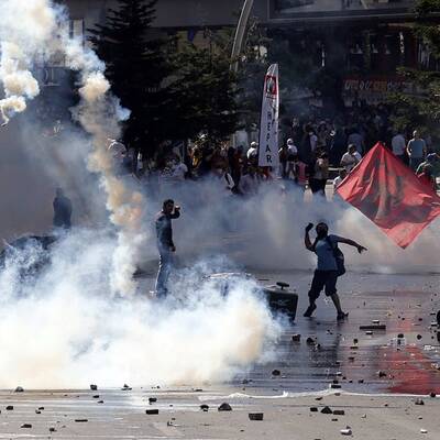 Umweltschutz-Demo eskalierte