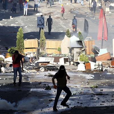 Umweltschutz-Demo eskalierte