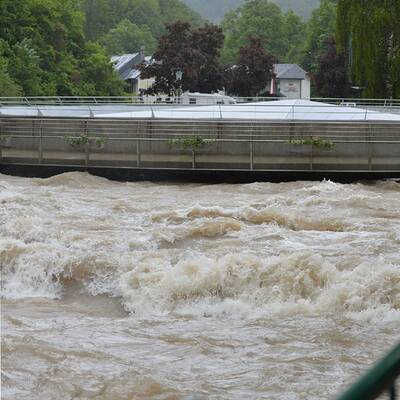 Hochwasser in Österreich