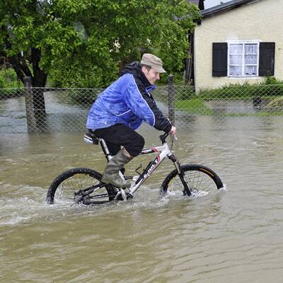 Hochwasser in Österreich