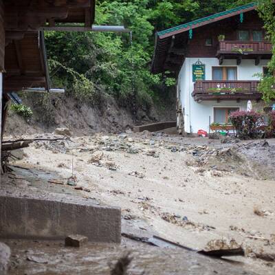 Hochwasser in Österreich