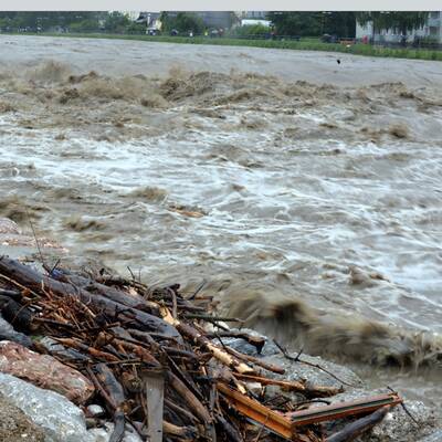 Hochwasser in Österreich