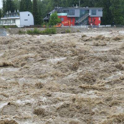 Hochwasser in Österreich