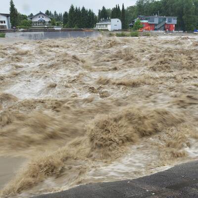 Hochwasser in Österreich