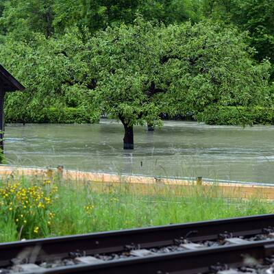 Hochwasser in Österreich