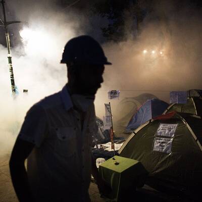 Erdogans Auftritt vor tausenden Anhängern