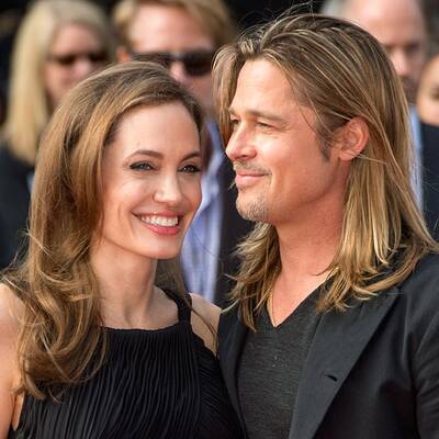 Angelina Jolie strahlt alle Sorgen weg