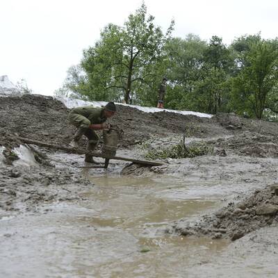 Hochwasser in Österreich