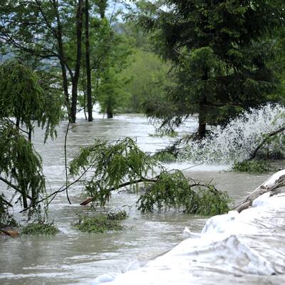 Hochwasser in Österreich