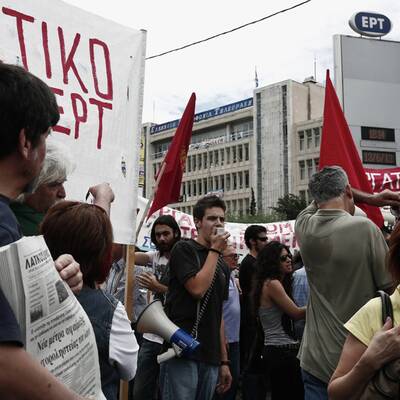 Streik in Athen