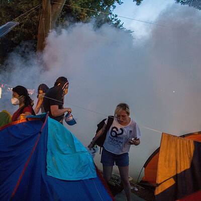 Erdogans Auftritt vor tausenden Anhängern