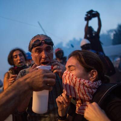 Erdogans Auftritt vor tausenden Anhängern
