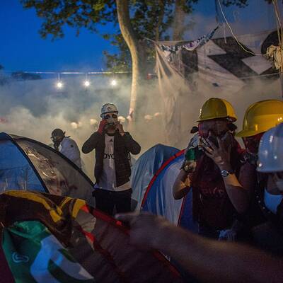 Erdogans Auftritt vor tausenden Anhängern