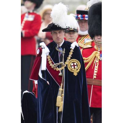 Die königliche Familie beim Garter Day
