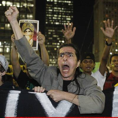 Proteste in Sao Paulo