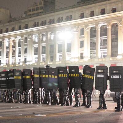 Proteste in Sao Paulo