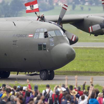 Flug-Spektakel in Zeltweg