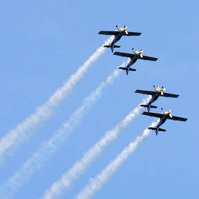 Flug-Spektakel in Zeltweg