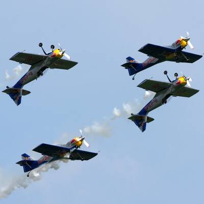 Flug-Spektakel in Zeltweg