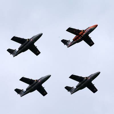 Flug-Spektakel in Zeltweg