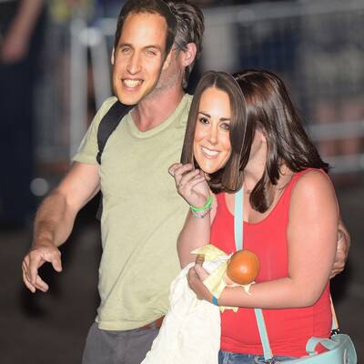 Jubel vor dem Buckingham Palace