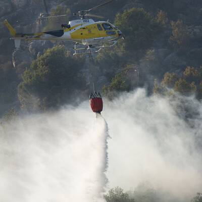 Abkühlung über Barcelona