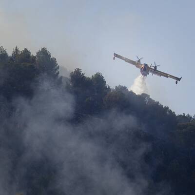 Abkühlung über Barcelona