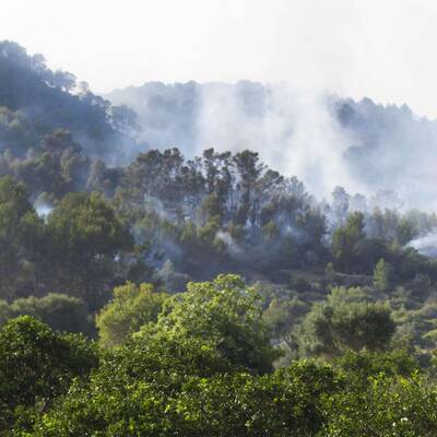 Abkühlung über Barcelona