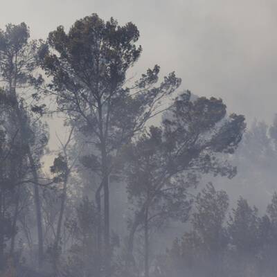 Abkühlung über Barcelona