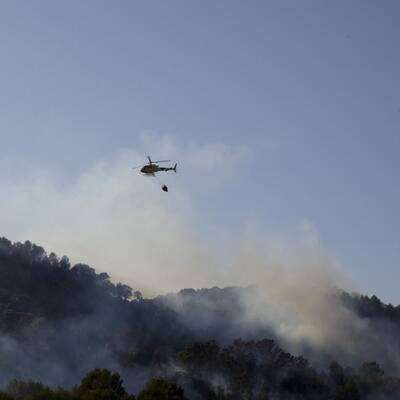 Abkühlung über Barcelona