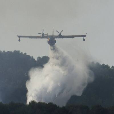 Abkühlung über Barcelona