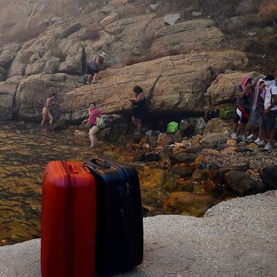 Abkühlung über Barcelona