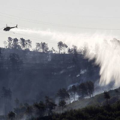 Abkühlung über Barcelona