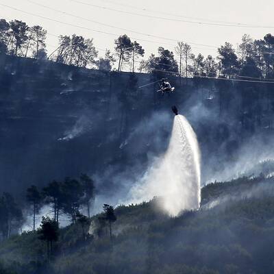Abkühlung über Barcelona