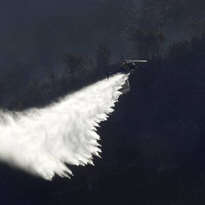 Abkühlung über Barcelona