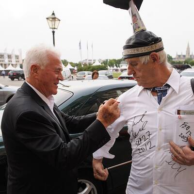Wahlkampfauftakt in Wiener Hofburg