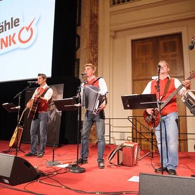 Wahlkampfauftakt in Wiener Hofburg
