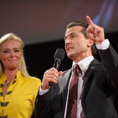 Wahlkampfauftakt in Wiener Hofburg