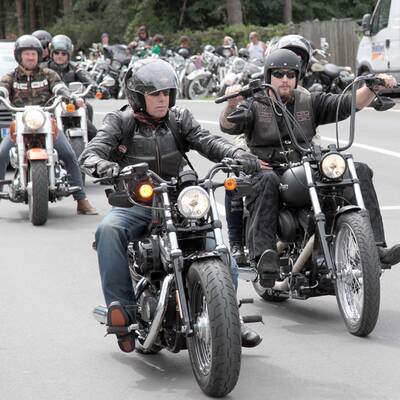 Harley Davidson Parade in Kärnten