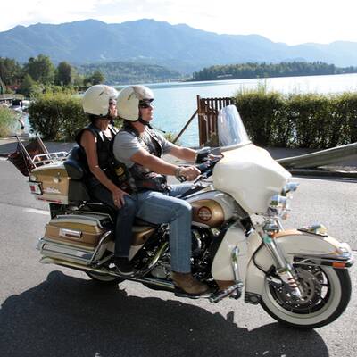 Harley Davidson Parade in Kärnten