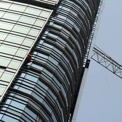 Extemsportler Michael Kemeter in China