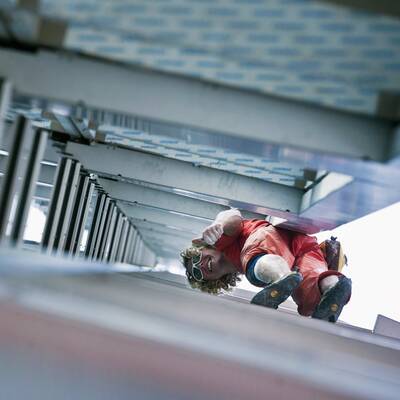 Extemsportler Michael Kemeter in China