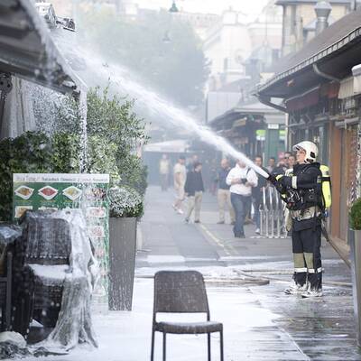 Flammen sprangen von Asia-Lokal auf Steakrestaurant über