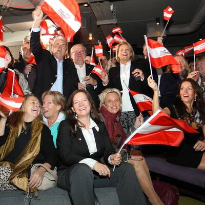 So jubelt das Team Stronach